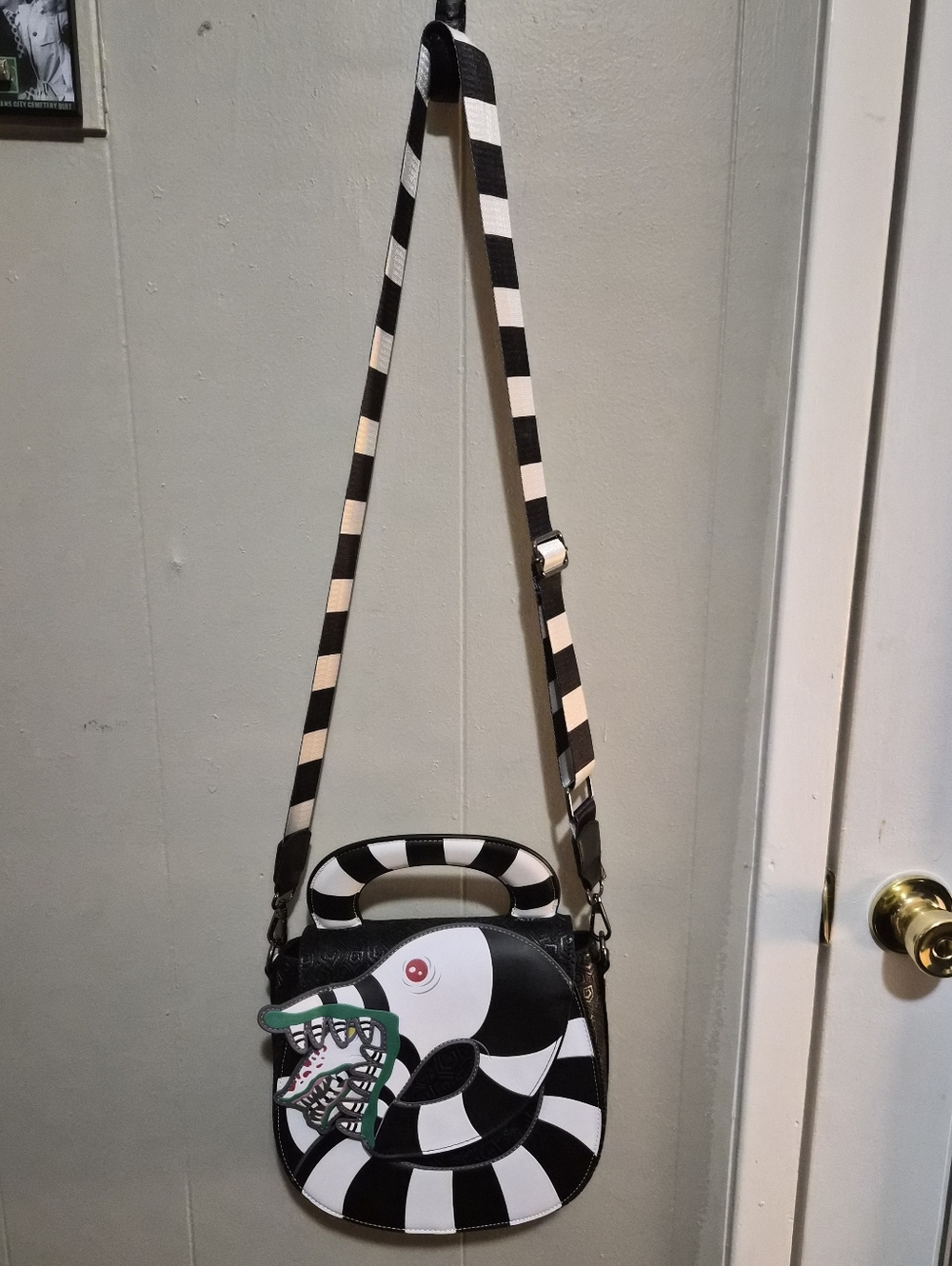 Beetlejuice Loungefly Crossbody Bag